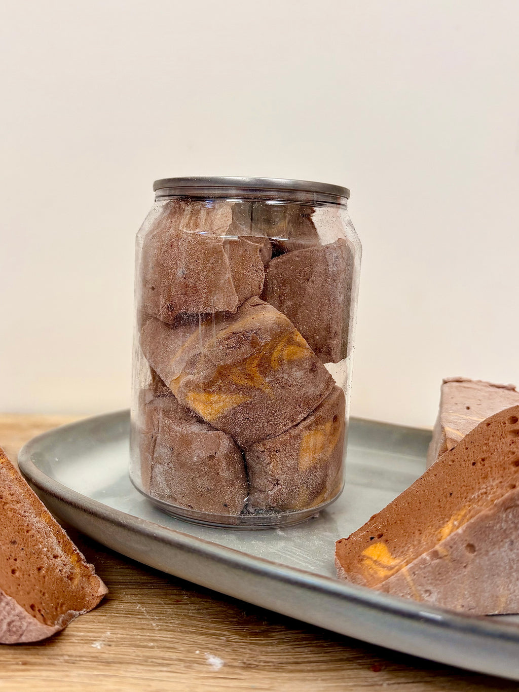 Sleighing It Gourmet Marshmallows | Chocolate Orange Christmas Gift Can