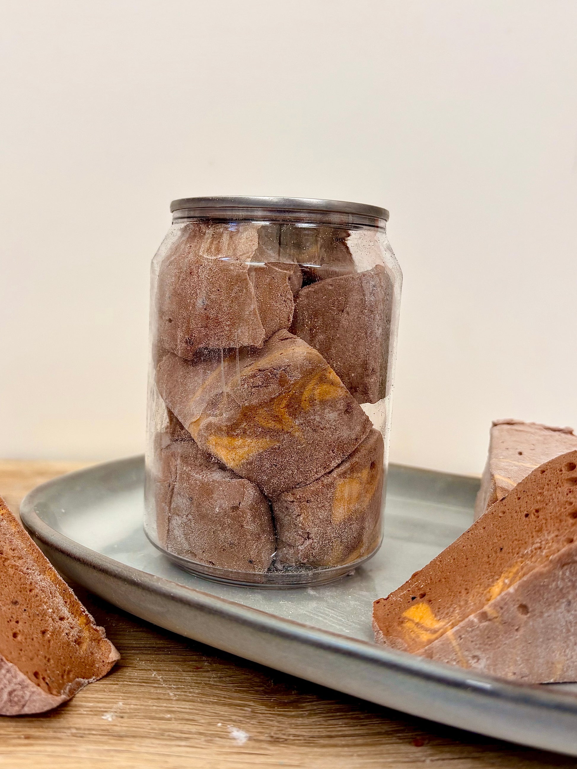 Sleighing It Gourmet Marshmallows | Chocolate Orange Christmas Gift Can