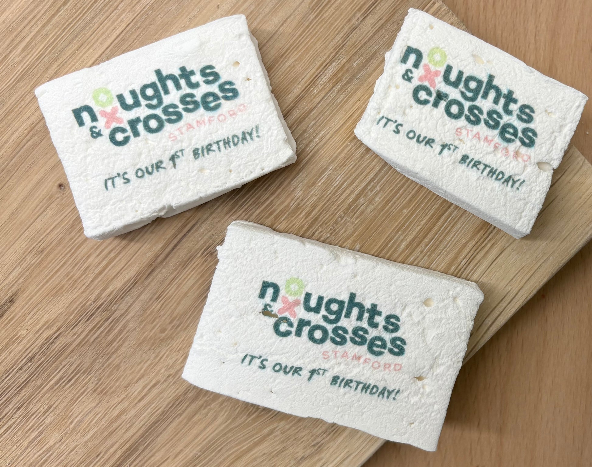 Personalised Marshmallow Sticks – Custom Logo & Photo Treats