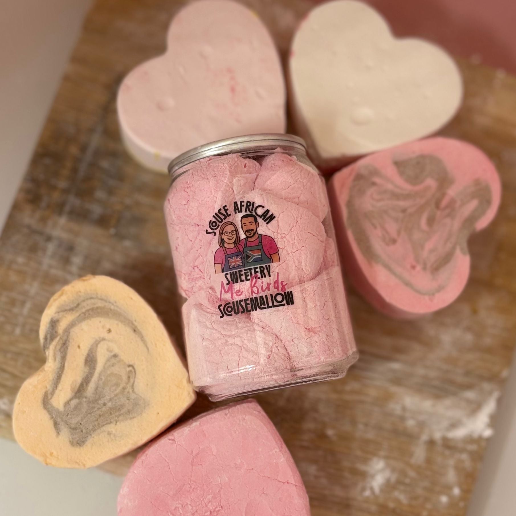 Pretty in Pink ScouseMallow | Candyfloss Marshmallow Gift