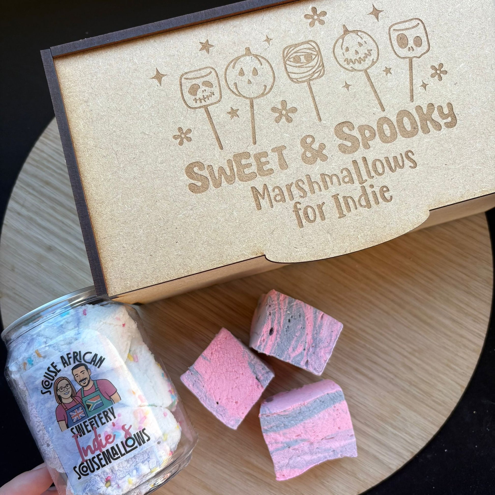 Personalised Halloween Box - Three Can Gift Set