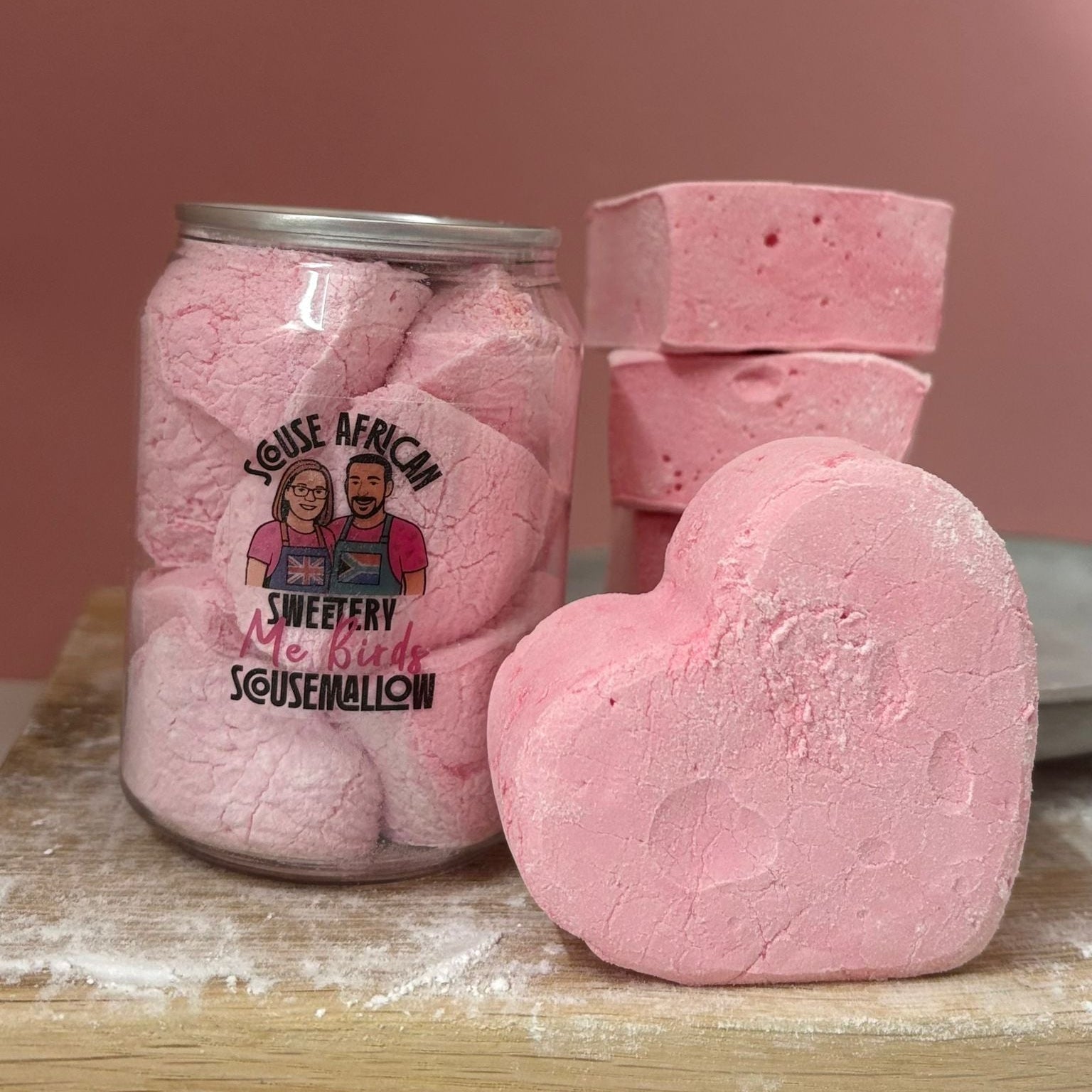 Pretty in Pink ScouseMallow | Candyfloss Marshmallow Gift