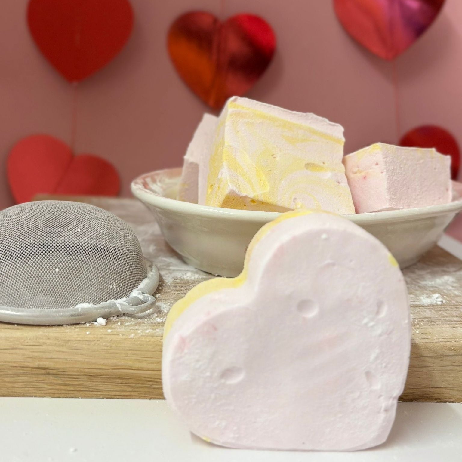 Pink Gin Flavored Gourmet Marshmallow Gift Can | Valentines Gift For Her