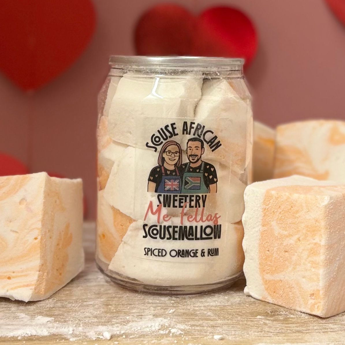 Dark Rum And Spiced Orange Marshmallow Gift Can | A True Mans Mallow | Valentines Gift Idea