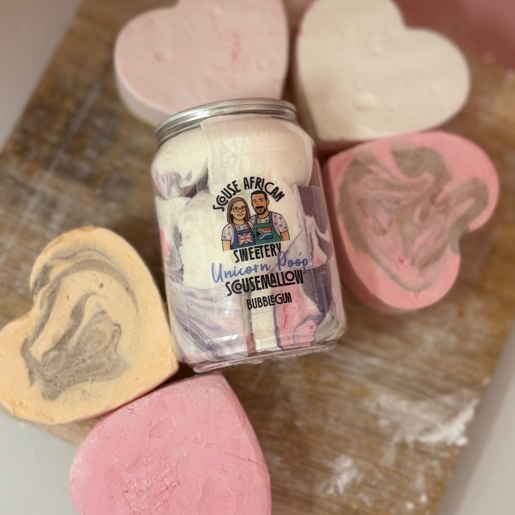 Unicorn Poop Magical Gourmet Marshmallow Gift Can | Fun Valentines Gift