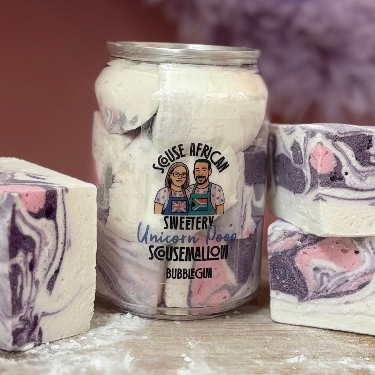 Unicorn Poop Magical Gourmet Marshmallow Gift Can | Fun Valentines Gift