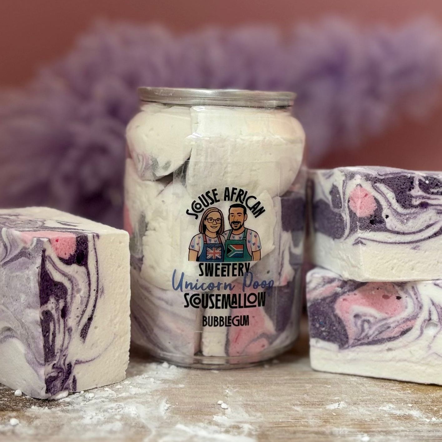 Unicorn Poop Magical Gourmet Marshmallow Gift Can | Fun Valentines Gift