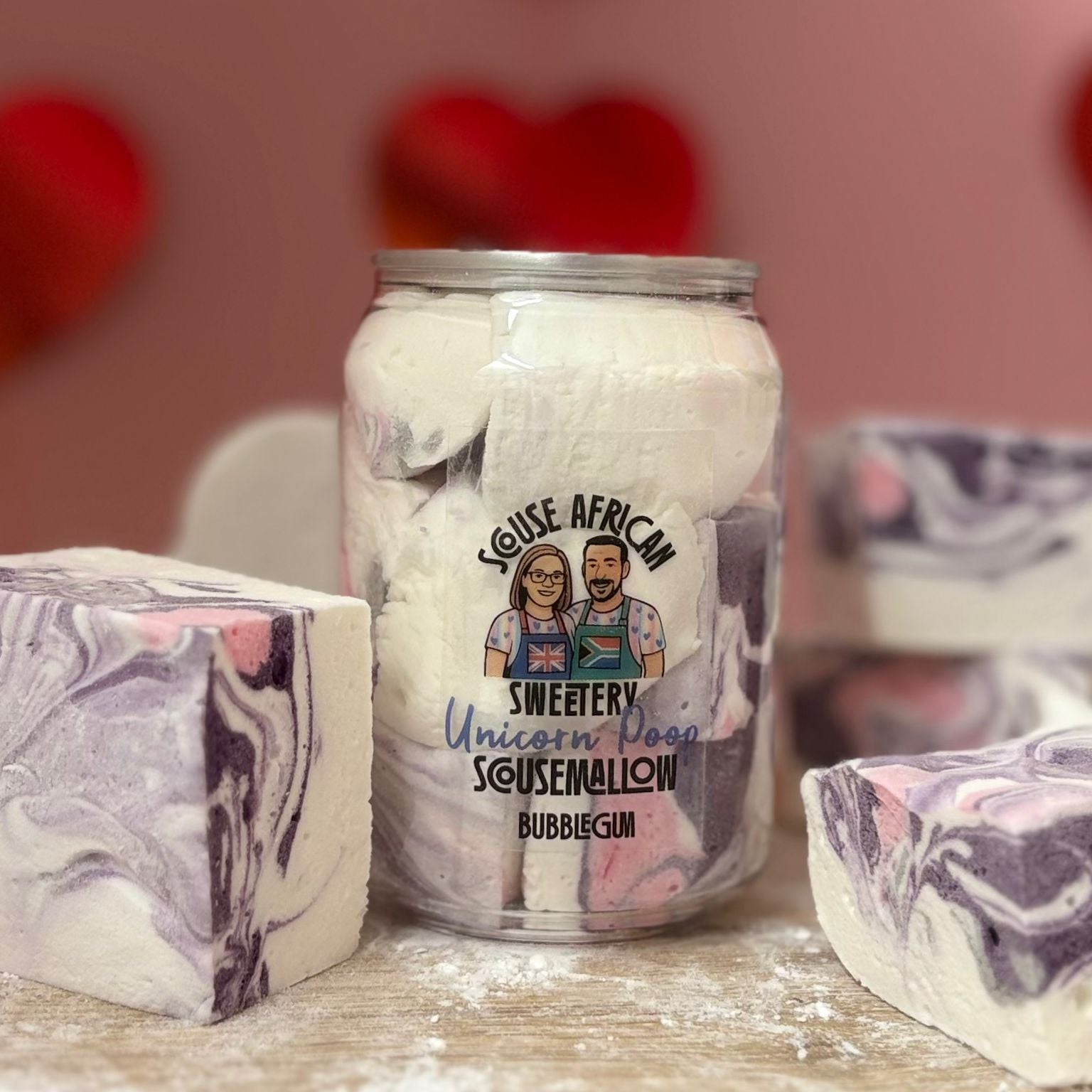 Unicorn Poop Magical Gourmet Marshmallow Gift Can | Fun Valentines Gift