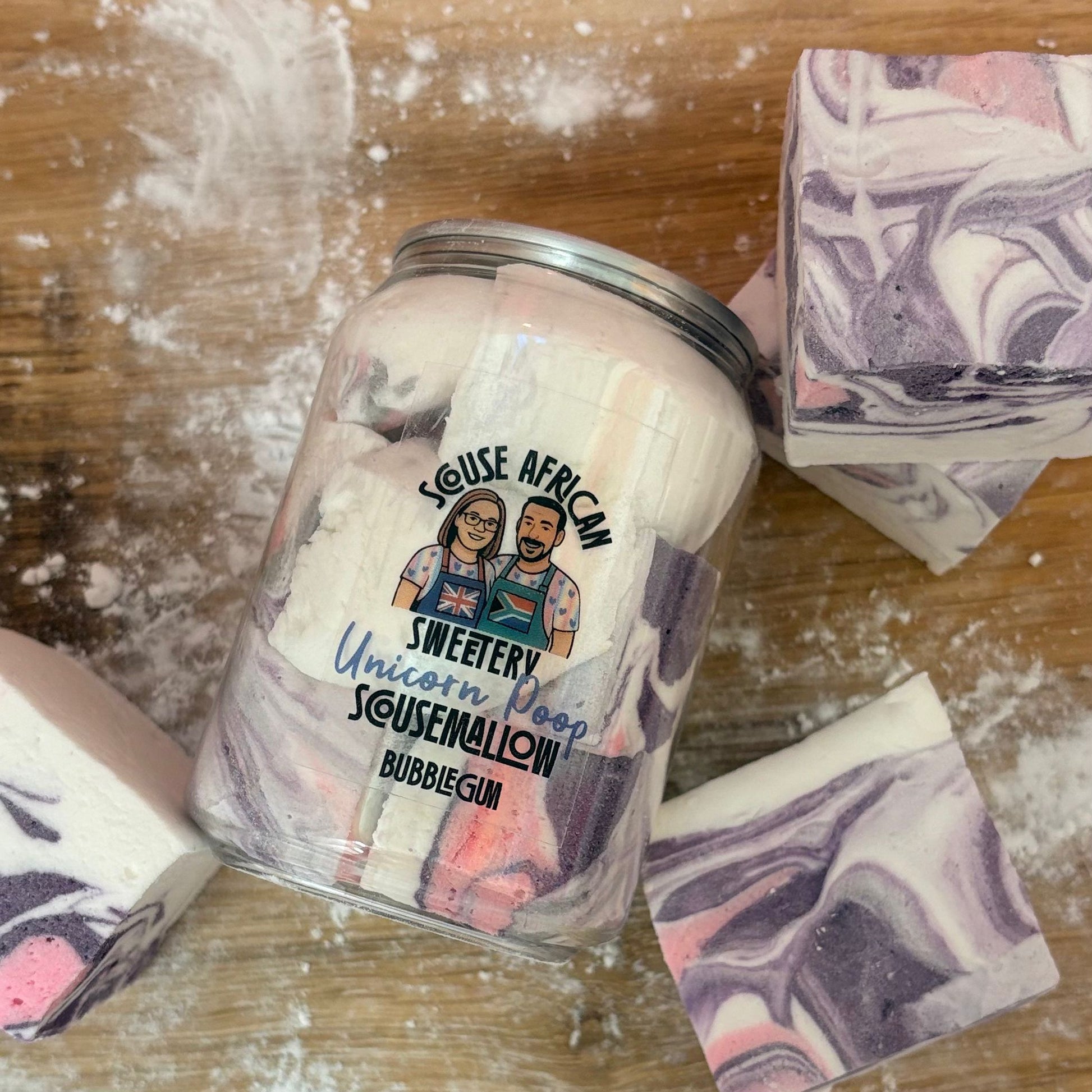 Unicorn Poop Magical Gourmet Marshmallow Gift Can | Fun Valentines Gift